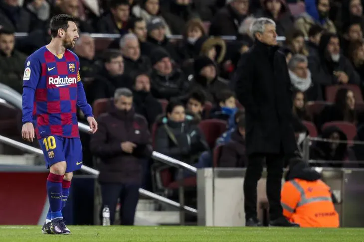 Messi rơi vào giai đoạn câm lặng dài nhất trong vòng 6 năm - Ảnh 1. Messi rơi vào giai đoạn câm lặng dài nhất trong vòng 6 năm - Ảnh 1.