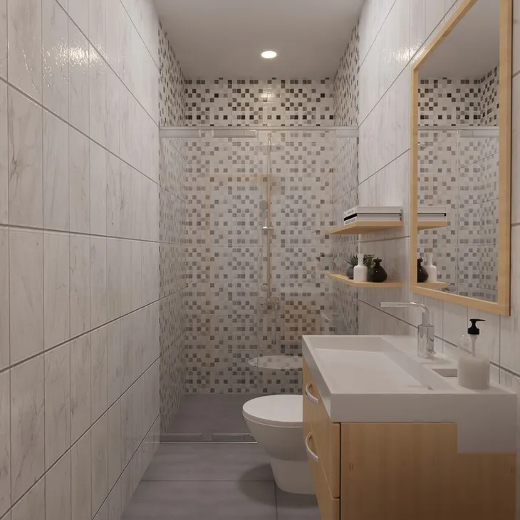 Nhà ống 3 tầng có giếng trời giúp lấy gió và sáng - Ảnh 12. Nhà ống 3 tầng có giếng trời giúp lấy gió và sáng - Ảnh 12.