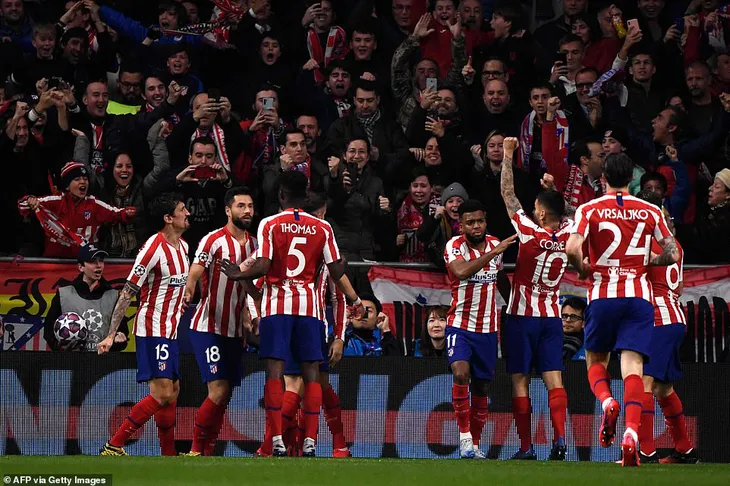ẢNH: Atletico Madrid thắng tối thiểu Liverpool ở lượt đi vòng 1/8 UEFA Champions League - Ảnh 5. ẢNH: Atletico Madrid thắng tối thiểu Liverpool ở lượt đi vòng 1/8 UEFA Champions League - Ảnh 5.