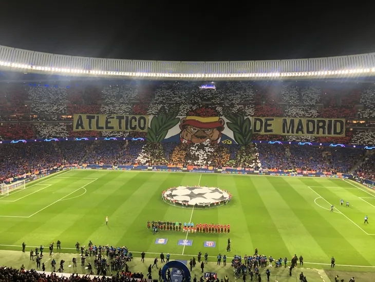 ẢNH: Atletico Madrid thắng tối thiểu Liverpool ở lượt đi vòng 1/8 UEFA Champions League - Ảnh 1. ẢNH: Atletico Madrid thắng tối thiểu Liverpool ở lượt đi vòng 1/8 UEFA Champions League - Ảnh 1.