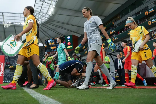 ĐT nữ Australia công bố danh sách đá play-off trước ĐT nữ Việt Nam - Ảnh 1. ĐT nữ Australia công bố danh sách đá play-off trước ĐT nữ Việt Nam - Ảnh 1.
