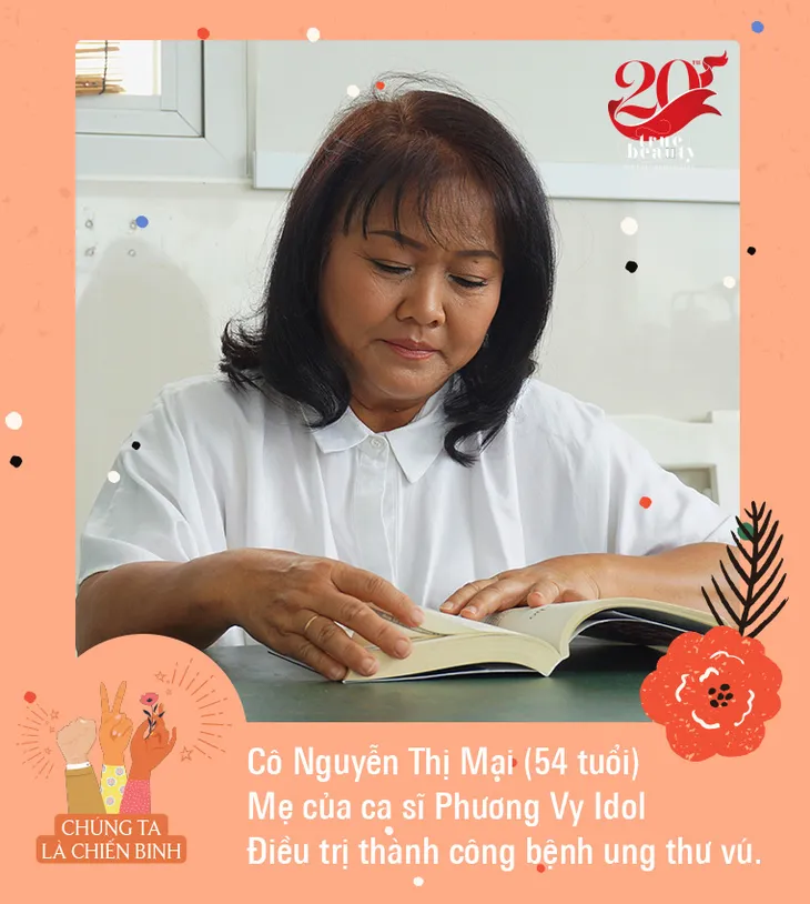 Mẹ ca sĩ Phương Vy kể về hành trình đối mặt ung thư: “Có khi mình bị ung thư là một điều may mắn” - Ảnh 1.