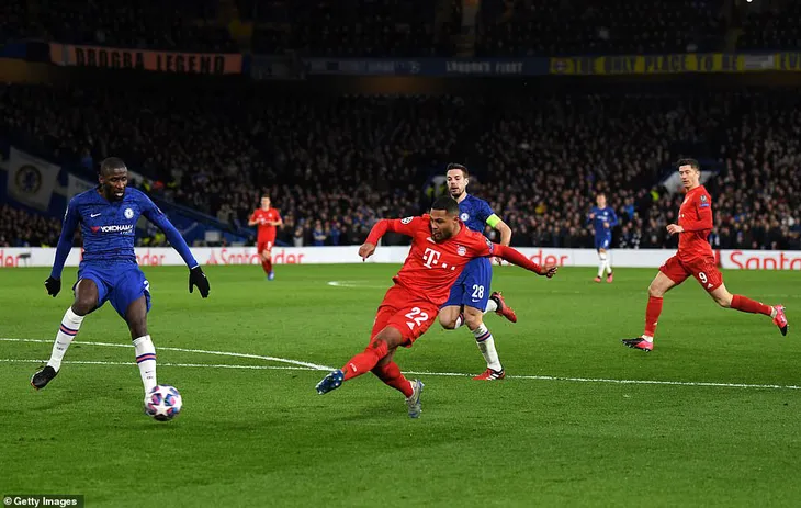 Chelsea 0-3 Bayern Munich: The Blues thua đậm ngay trên sân nhà (Lượt đi vòng 1/8 Champions League 2019-2020) - Ảnh 2. Chelsea 0-3 Bayern Munich: The Blues thua đậm ngay trên sân nhà (Lượt đi vòng 1/8 Champions League 2019-2020) - Ảnh 2.