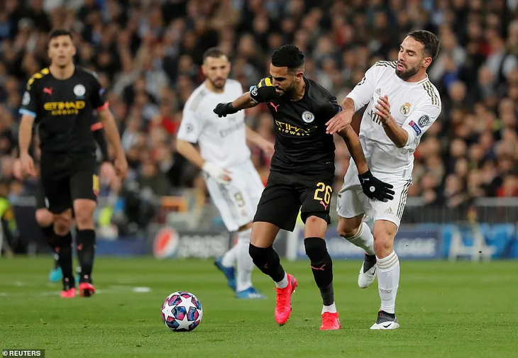 ẢNH: Sergio Ramos nhận thẻ đỏ, Man City ngược dòng đánh bại Real Madrid - Ảnh 2. ẢNH: Sergio Ramos nhận thẻ đỏ, Man City ngược dòng đánh bại Real Madrid - Ảnh 2.