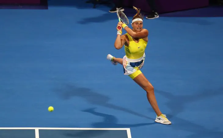 Aryna Sabalenka vô địch giải quần vợt Qatar mở rộng 2020 - Ảnh 2. Aryna Sabalenka vô địch giải quần vợt Qatar mở rộng 2020 - Ảnh 2.