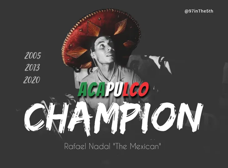 Thắng dễ, Rafael Nadal vô địch Acapulco mở rộng 2020 - Ảnh 4. Thắng dễ, Rafael Nadal vô địch Acapulco mở rộng 2020 - Ảnh 4.