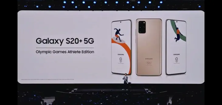 Sắp ra mắt Samsung Galaxy S20+ phiên bản Olympic - Ảnh 1. Sắp ra mắt Samsung Galaxy S20+ phiên bản Olympic - Ảnh 1.