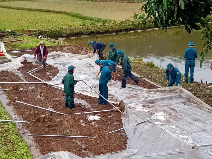 Lào Cai: Dông lốc, mưa đá làm gãy đổ 1 cầu treo, 1 người thiệt mạng - Ảnh 2. Lào Cai: Dông lốc, mưa đá làm gãy đổ 1 cầu treo, 1 người thiệt mạng - Ảnh 2.
