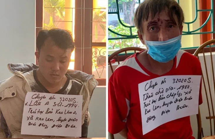 Bắt giữ 2 đối tượng mua bán trái phép chất ma túy tại Điện Biên - Ảnh 1. Bắt giữ 2 đối tượng mua bán trái phép chất ma túy tại Điện Biên - Ảnh 1.