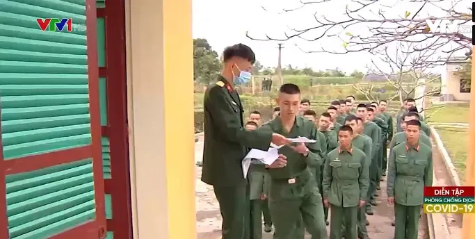 Bộ Quốc phòng diễn tập phòng, chống dịch COVID-19 - Ảnh 2. Bộ Quốc phòng diễn tập phòng, chống dịch COVID-19 - Ảnh 2.
