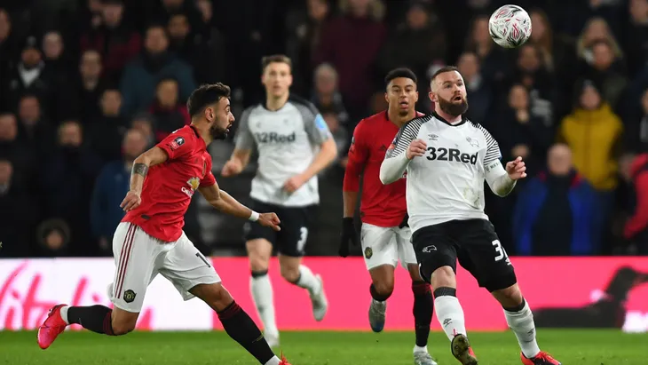 Derby County 0-3 Manchester United: Thắng đậm, Man Utd gặp Norwich tại tứ kết Cúp FA - Ảnh 3. Derby County 0-3 Manchester United: Thắng đậm, Man Utd gặp Norwich tại tứ kết Cúp FA - Ảnh 3.