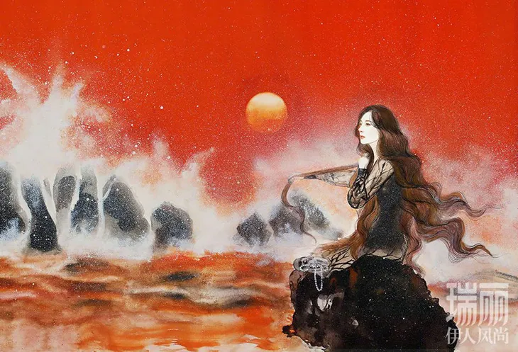 Tung ảnh vẽ, Dương Mịch đẹp tuyệt trên ấn phẩm Thụy Lệ - Ảnh 1. Tung ảnh vẽ, Dương Mịch đẹp tuyệt trên ấn phẩm Thụy Lệ - Ảnh 1.
