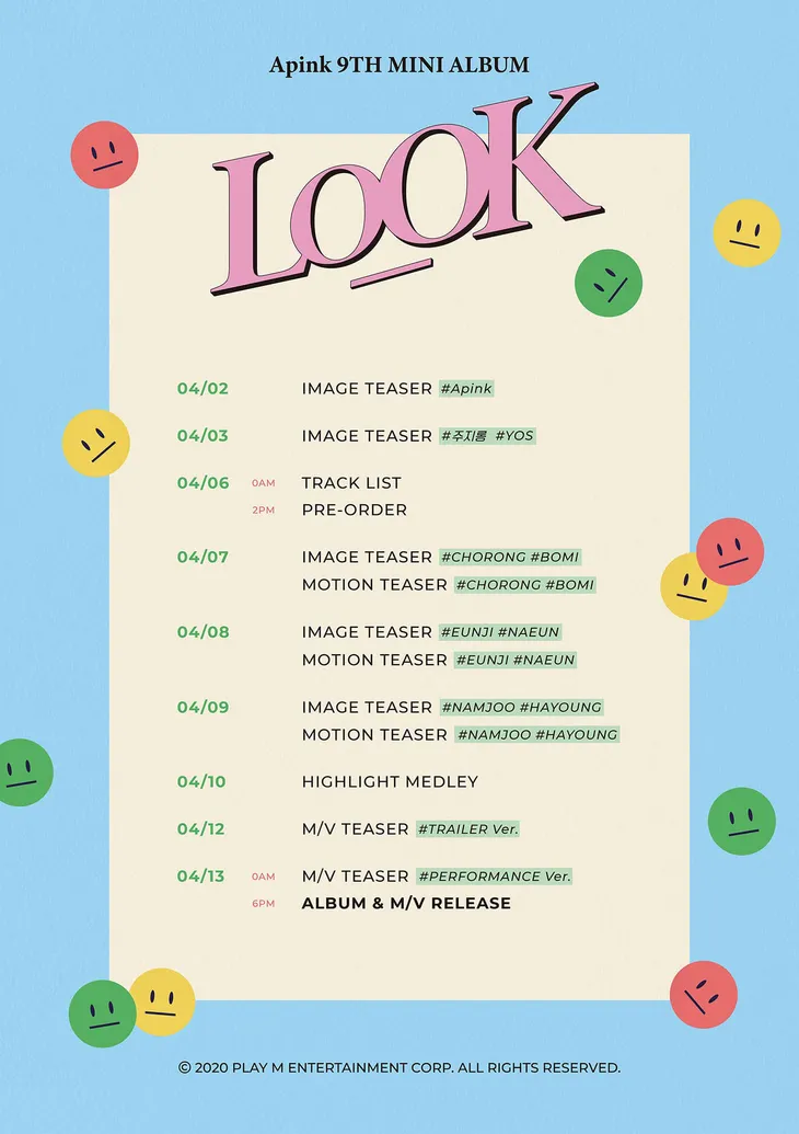 Apink công bố lịch trình chi tiết trở lại đường đua Kpop - Ảnh 1. Apink công bố lịch trình chi tiết trở lại đường đua Kpop - Ảnh 1.