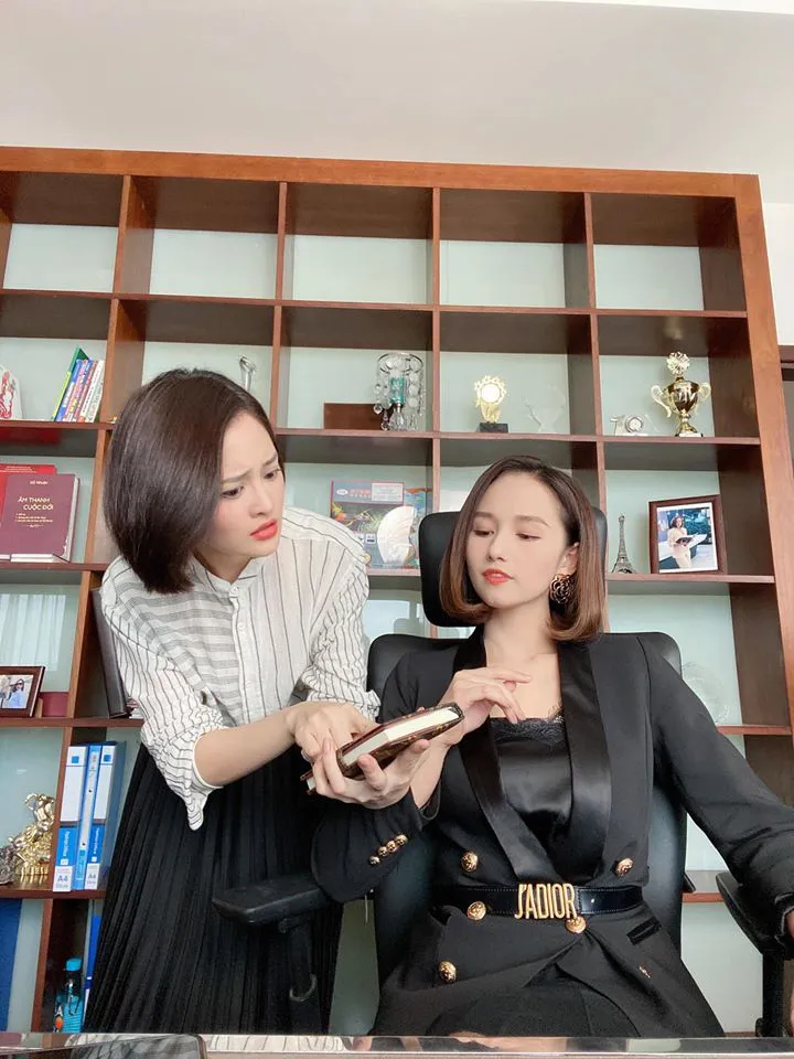 Dàn diễn viên Tình yêu và tham vọng cực thân thiết trên trường quay - Ảnh 3. Dàn diễn viên Tình yêu và tham vọng cực thân thiết trên trường quay - Ảnh 3.