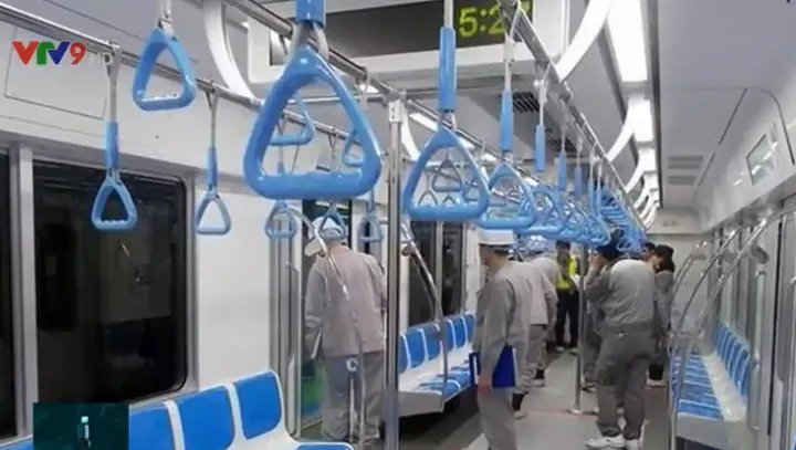 Hình ảnh đầu tiên về đoàn tàu tuyến Metro số 1 - Ảnh 1. Hình ảnh đầu tiên về đoàn tàu tuyến Metro số 1 - Ảnh 1.