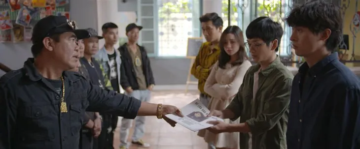 Nhà trọ Balanha - Tập 15: Chết cười khi Hân được 500 anh em giang hồ coi là... chị đại - Ảnh 7. Nhà trọ Balanha - Tập 15: Chết cười khi Hân được 500 anh em giang hồ coi là... chị đại - Ảnh 7.