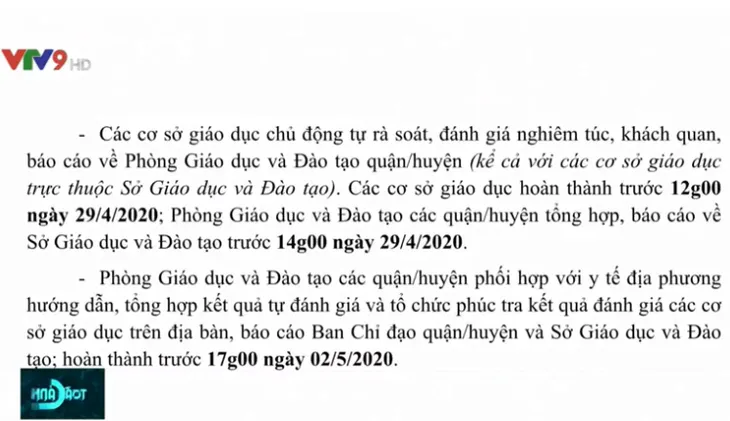 Các trường tại TP.HCM phải hoàn thành Bộ tiêu chí đánh giá rủi ro trước ngày 29/4 - Ảnh 1. Các trường tại TP.HCM phải hoàn thành Bộ tiêu chí đánh giá rủi ro trước ngày 29/4 - Ảnh 1.