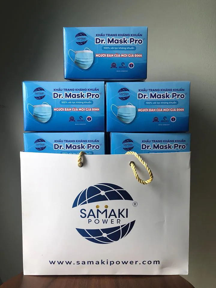 Công ty Cổ phần Samaki Power trao tặng 18.000 khẩu trang tới quận Hoàng Mai, Hà Nội - Ảnh 5. Công ty Cổ phần Samaki Power trao tặng 18.000 khẩu trang tới quận Hoàng Mai, Hà Nội - Ảnh 5.