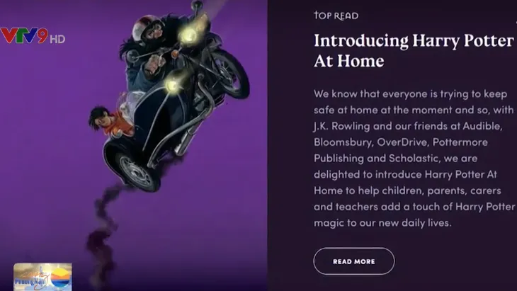 Ra mắt nền tảng giải trí Harry Potter phục vụ trong mùa cách ly - Ảnh 2. Ra mắt nền tảng giải trí Harry Potter phục vụ trong mùa cách ly - Ảnh 2.