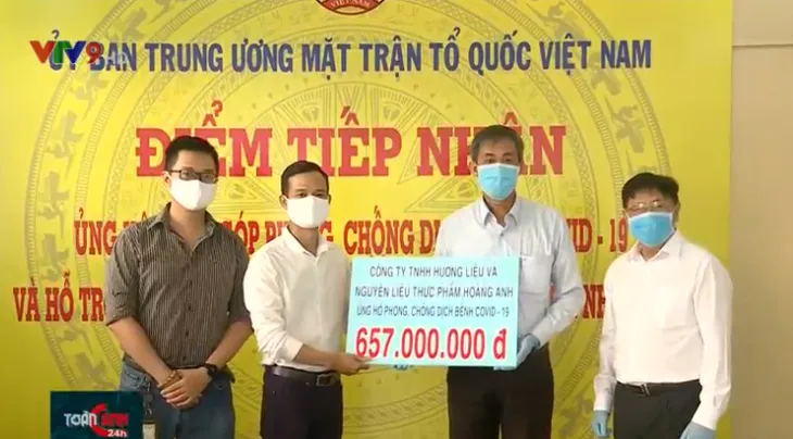 6 doanh nghiệp ủng hộ hơn 12 tỷ đồng cho công tác chống dịch COVID-19 - Ảnh 1. 6 doanh nghiệp ủng hộ hơn 12 tỷ đồng cho công tác chống dịch COVID-19 - Ảnh 1.