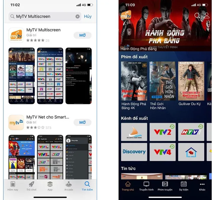 MyTV Multiscreen - Tính năng đa màn hình hoàn hảo thời truyền hình công nghệ lên ngôi - Ảnh 1. MyTV Multiscreen - Tính năng đa màn hình hoàn hảo thời truyền hình công nghệ lên ngôi - Ảnh 1.