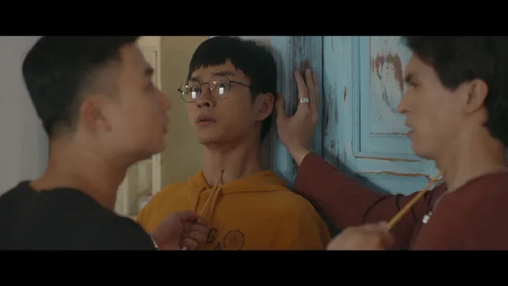 Nhà trọ Balanha - Tập 20: Hé lộ quá khứ Bách cưỡng hôn Đan Lê, đẩy bạn thân vào tù - Ảnh 8. Nhà trọ Balanha - Tập 20: Hé lộ quá khứ Bách cưỡng hôn Đan Lê, đẩy bạn thân vào tù - Ảnh 8.