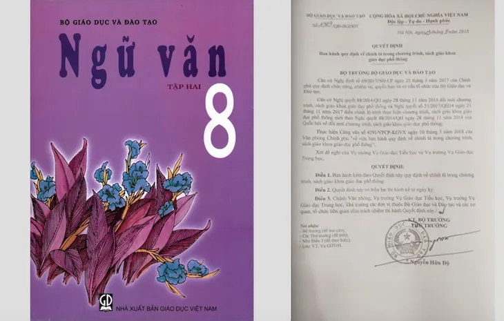 Phát hiện lỗi chính tả tên vua Lý Công Uẩn trong sách giáo khoa Ngữ văn lớp 8 - Ảnh 2. Phát hiện lỗi chính tả tên vua Lý Công Uẩn trong sách giáo khoa Ngữ văn lớp 8 - Ảnh 2.