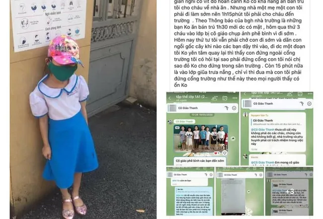 Vụ học sinh đứng nắng vì đi học sớm: UBND TP Hải Phòng kết luận “do học sinh tự ý ra cổng trường đứng” - Ảnh 1. Vụ học sinh đứng nắng vì đi học sớm: UBND TP Hải Phòng kết luận “do học sinh tự ý ra cổng trường đứng” - Ảnh 1.