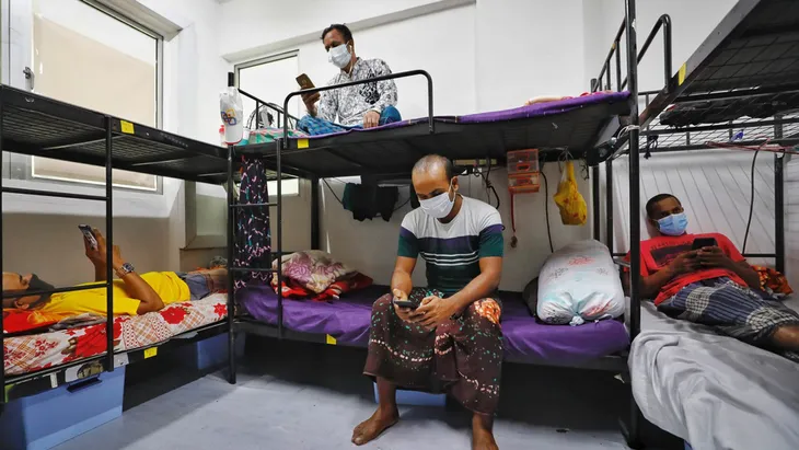 Lao động nhập cư - Ổ dịch COVID-19 tại Singapore - Ảnh 2. Lao động nhập cư - Ổ dịch COVID-19 tại Singapore - Ảnh 2.