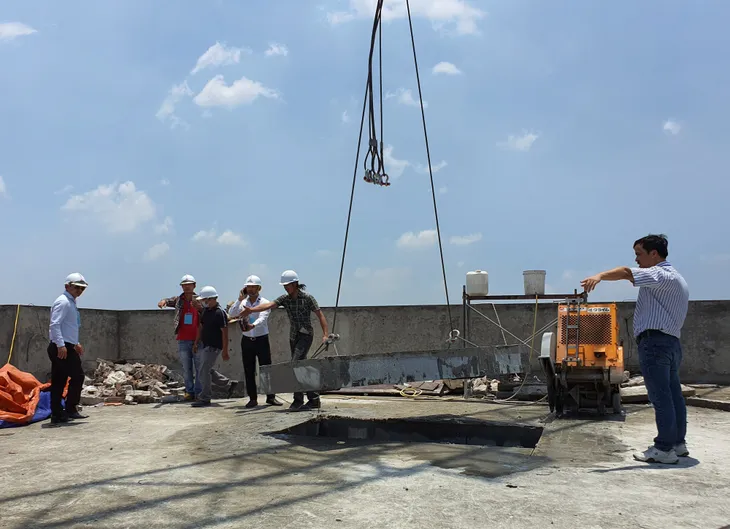 Đẩy nhanh xử lý giai đoạn 2 công trình sai phạm số 8B Lê Trực - Ảnh 1. Đẩy nhanh xử lý giai đoạn 2 công trình sai phạm số 8B Lê Trực - Ảnh 1.