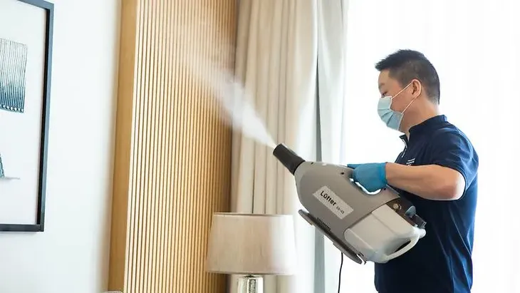 Robot lao công - Xu hướng “bình thường mới” trong du lịch hậu COVID-19 tại Singapore - Ảnh 1. Robot lao công - Xu hướng “bình thường mới” trong du lịch hậu COVID-19 tại Singapore - Ảnh 1.