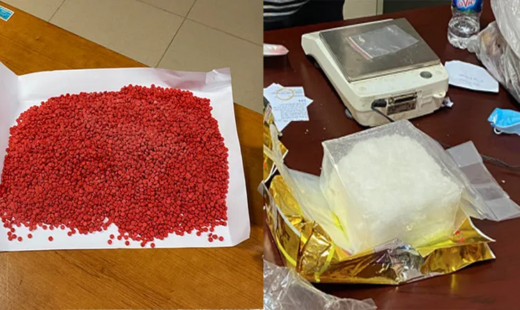 Hà Nội: Triệt phá đường dây vận chuyển hàng nghìn viên ma túy liên tỉnh - Ảnh 1. Hà Nội: Triệt phá đường dây vận chuyển hàng nghìn viên ma túy liên tỉnh - Ảnh 1.