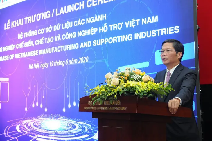 Khai trương hệ thống cơ sở dữ liệu các ngành công nghiệp hỗ trợ Việt Nam - Ảnh 1. Khai trương hệ thống cơ sở dữ liệu các ngành công nghiệp hỗ trợ Việt Nam - Ảnh 1.