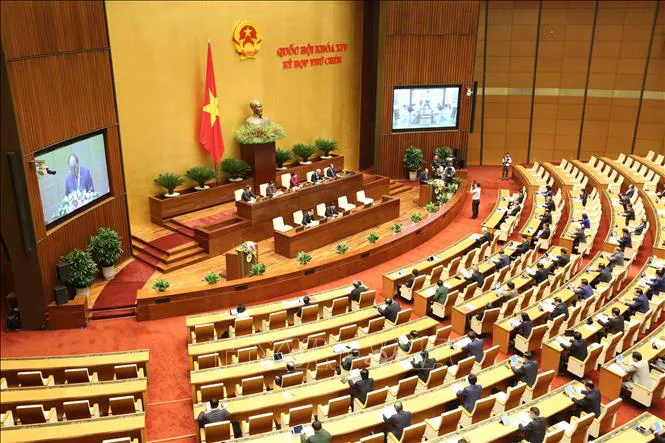 Kỳ họp thứ 9, Quốc hội khóa XIV: Kỳ họp đổi mới, sáng tạo - Ảnh 1. Kỳ họp thứ 9, Quốc hội khóa XIV: Kỳ họp đổi mới, sáng tạo - Ảnh 1.