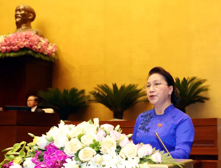 Chủ tịch Quốc hội: Kỳ họp thứ 9 diễn ra thông suốt, bảo đảm chất lượng, hiệu quả - Ảnh 2. Chủ tịch Quốc hội: Kỳ họp thứ 9 diễn ra thông suốt, bảo đảm chất lượng, hiệu quả - Ảnh 2.