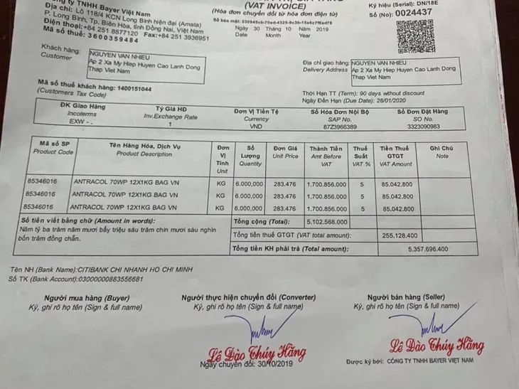 Đại lý của Bayer Việt Nam: “Chúng tôi thua lỗ nặng, có khi phải bán nhà” - Ảnh 2. Đại lý của Bayer Việt Nam: “Chúng tôi thua lỗ nặng, có khi phải bán nhà” - Ảnh 2.