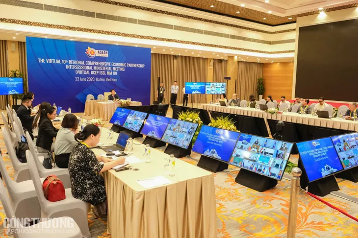 ASEAN quyết tâm ký RCEP trong năm 2020 - Ảnh 1. ASEAN quyết tâm ký RCEP trong năm 2020 - Ảnh 1.