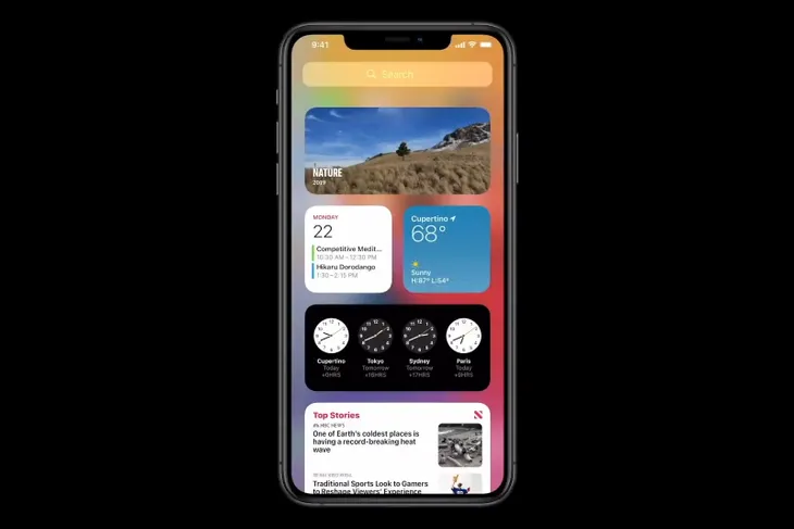 iOS 14 trình làng với giao diện hoàn toàn mới - Ảnh 2. iOS 14 trình làng với giao diện hoàn toàn mới - Ảnh 2.