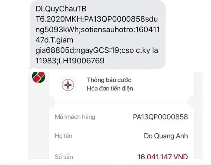 Tạm đình chỉ giám đốc điện lực vụ ghi nhầm hơn 15 triệu đồng - Ảnh 1. Tạm đình chỉ giám đốc điện lực vụ ghi nhầm hơn 15 triệu đồng - Ảnh 1.