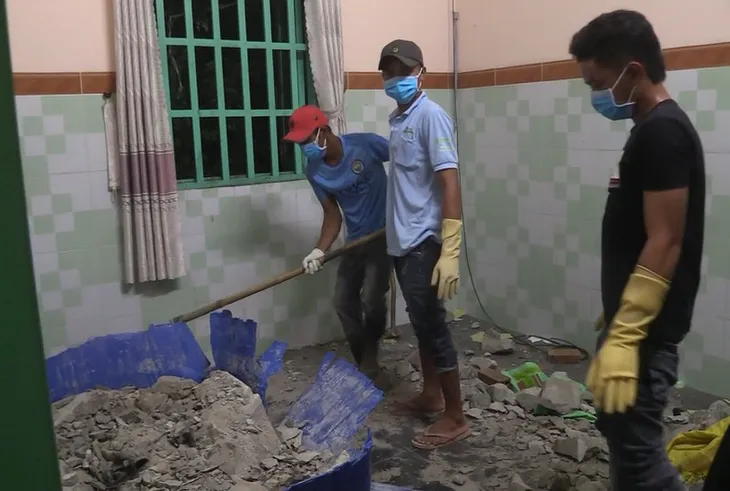 Xét xử 4 phụ nữ giết người rồi đổ bê tông giấu xác - Ảnh 1. Xét xử 4 phụ nữ giết người rồi đổ bê tông giấu xác - Ảnh 1.