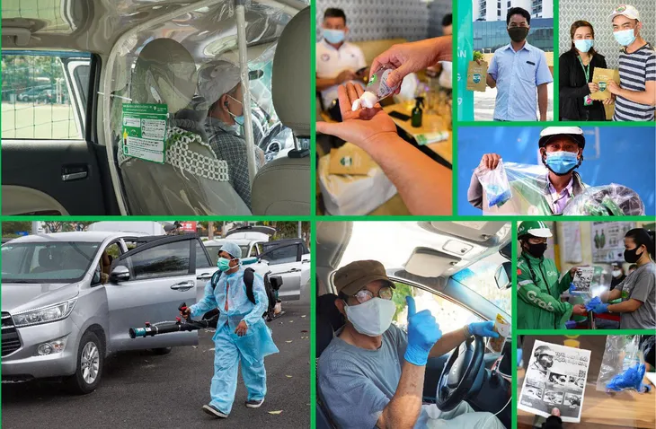 Grab thêm giải pháp phòng chống dịch COVID-19 - Ảnh 1. Grab thêm giải pháp phòng chống dịch COVID-19 - Ảnh 1.
