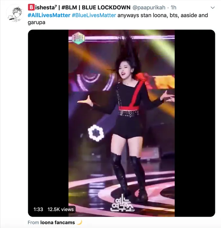 Fans K-POP chiếm lĩnh Hashtag #WhiteLivesMatter - Ảnh 6. Fans K-POP chiếm lĩnh Hashtag #WhiteLivesMatter - Ảnh 6.