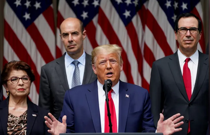 Tổng thống Trump: Kinh tế Mỹ đang “hồi phục mạnh mẽ” - Ảnh 1. Tổng thống Trump: Kinh tế Mỹ đang “hồi phục mạnh mẽ” - Ảnh 1.