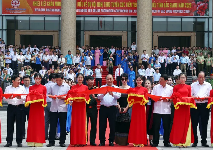 Sàn giao dịch điện tử Vải thiều Bắc Giang chính thức ra mắt - Ảnh 3. Sàn giao dịch điện tử Vải thiều Bắc Giang chính thức ra mắt - Ảnh 3.