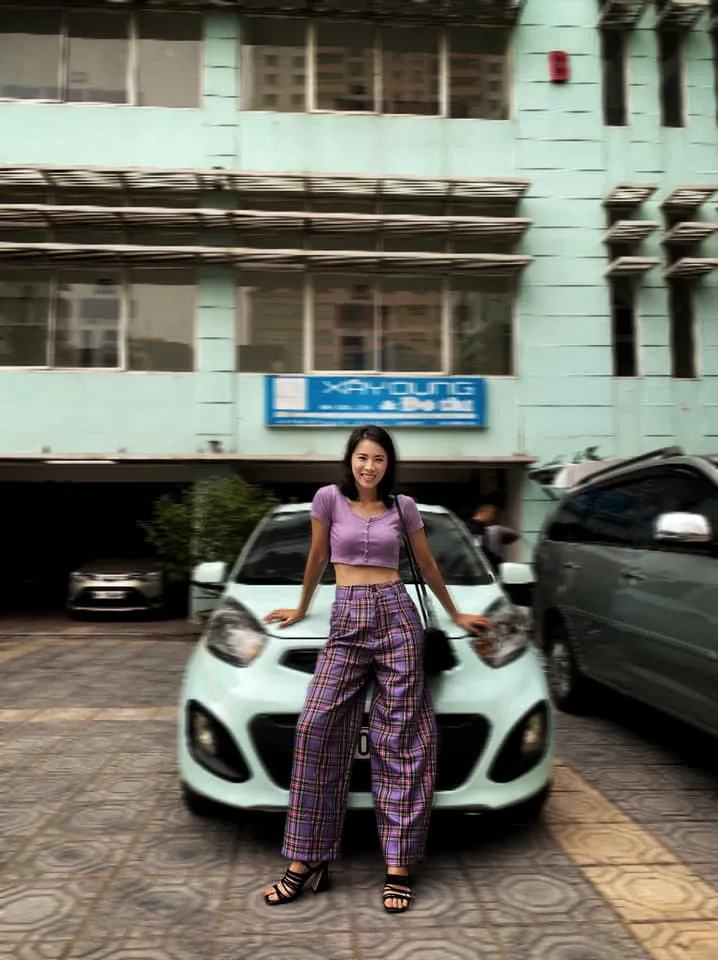 Bảo Thanh, Huyền Lizzie, Lã Thanh Huyền ào ào đuổi theo trend tím tử đinh hương - Ảnh 5. Bảo Thanh, Huyền Lizzie, Lã Thanh Huyền ào ào đuổi theo trend tím tử đinh hương - Ảnh 5.
