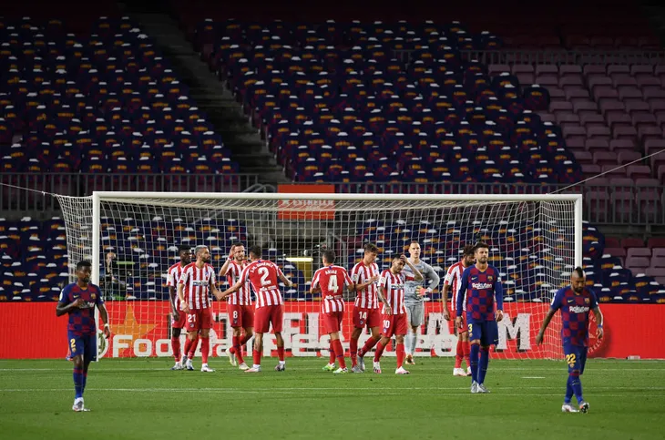 Barcelona 2-2 Atletico Madrid: Trận cầu của những quả phạt đền - Ảnh 5. Barcelona 2-2 Atletico Madrid: Trận cầu của những quả phạt đền - Ảnh 5.