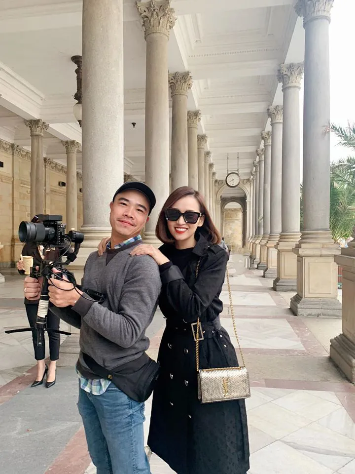 Nhớ Praha, Lã Thanh Huyền tung loạt ảnh hậu trường Tình yêu và tham vọng - Ảnh 13. Nhớ Praha, Lã Thanh Huyền tung loạt ảnh hậu trường Tình yêu và tham vọng - Ảnh 13.