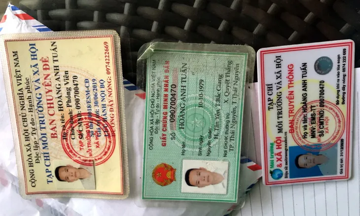 Khởi tố một phóng viên lợi dụng nghề nghiệp để nhận quà - Ảnh 1. Khởi tố một phóng viên lợi dụng nghề nghiệp để nhận quà - Ảnh 1.