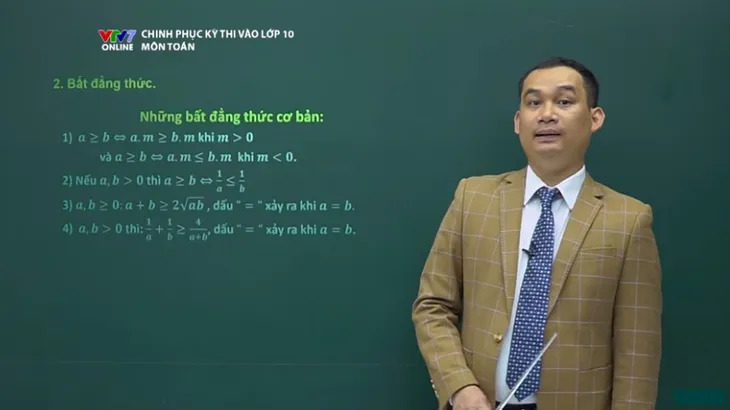 Giành điểm 9-10 môn Toán thi vào lớp 10 với dạng bài Bất đẳng thức - Ảnh 1. Giành điểm 9-10 môn Toán thi vào lớp 10 với dạng bài Bất đẳng thức - Ảnh 1.