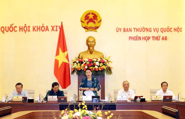 Khai mạc Phiên họp thứ 46 của Ủy ban Thường vụ Quốc hội - Ảnh 1. Khai mạc Phiên họp thứ 46 của Ủy ban Thường vụ Quốc hội - Ảnh 1.